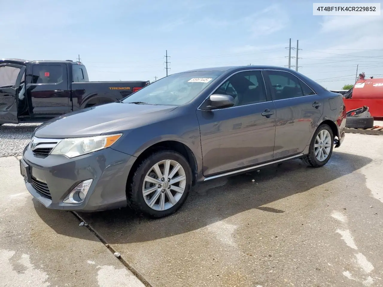 2012 Toyota Camry Base VIN: 4T4BF1FK4CR229852 Lot: 55967445