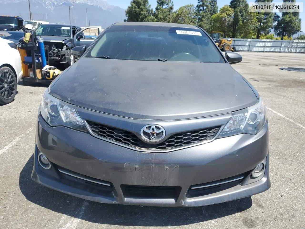 2012 Toyota Camry Base VIN: 4T1BF1FK4CU618274 Lot: 56064055