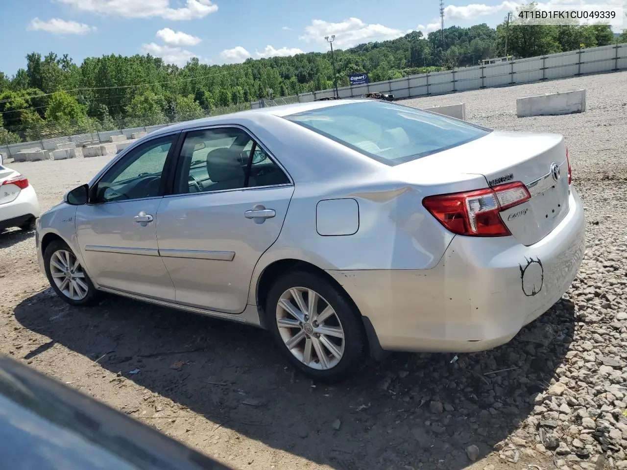 2012 Toyota Camry Hybrid VIN: 4T1BD1FK1CU049339 Lot: 56225125