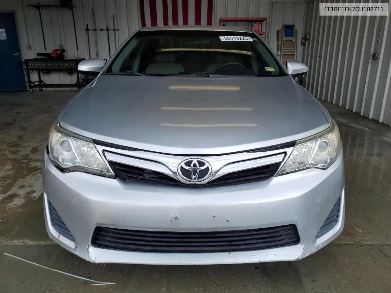 2012 Toyota Camry Base VIN: 4T1BF1FK7CU188711 Lot: 56510225