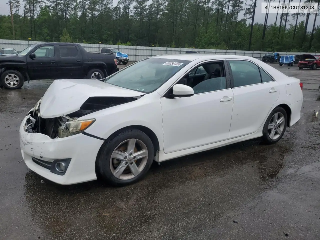 2012 Toyota Camry Base VIN: 4T1BF1FK7CU181208 Lot: 56536135