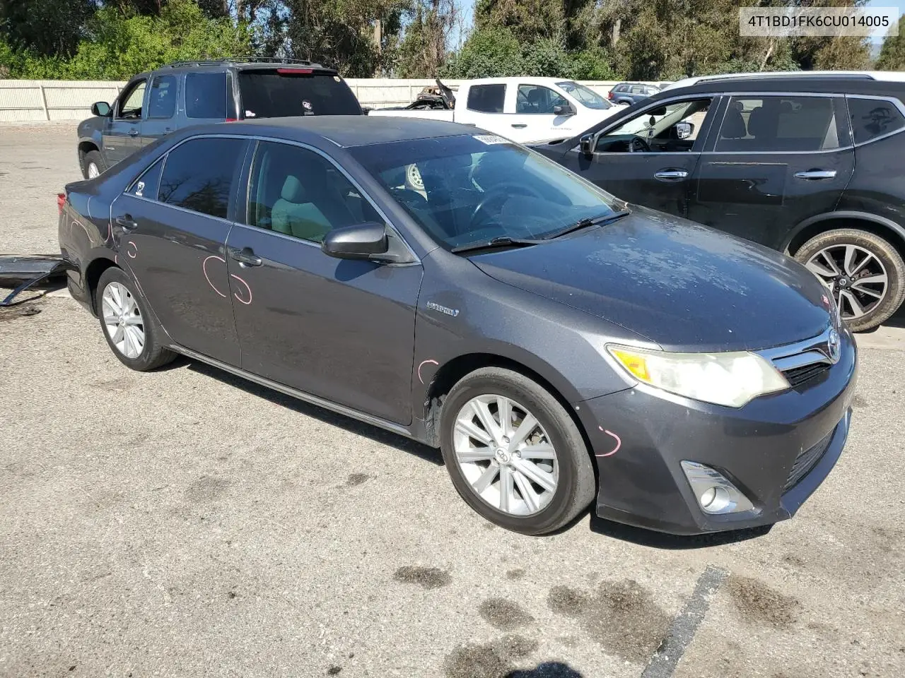 2012 Toyota Camry Hybrid VIN: 4T1BD1FK6CU014005 Lot: 56684975