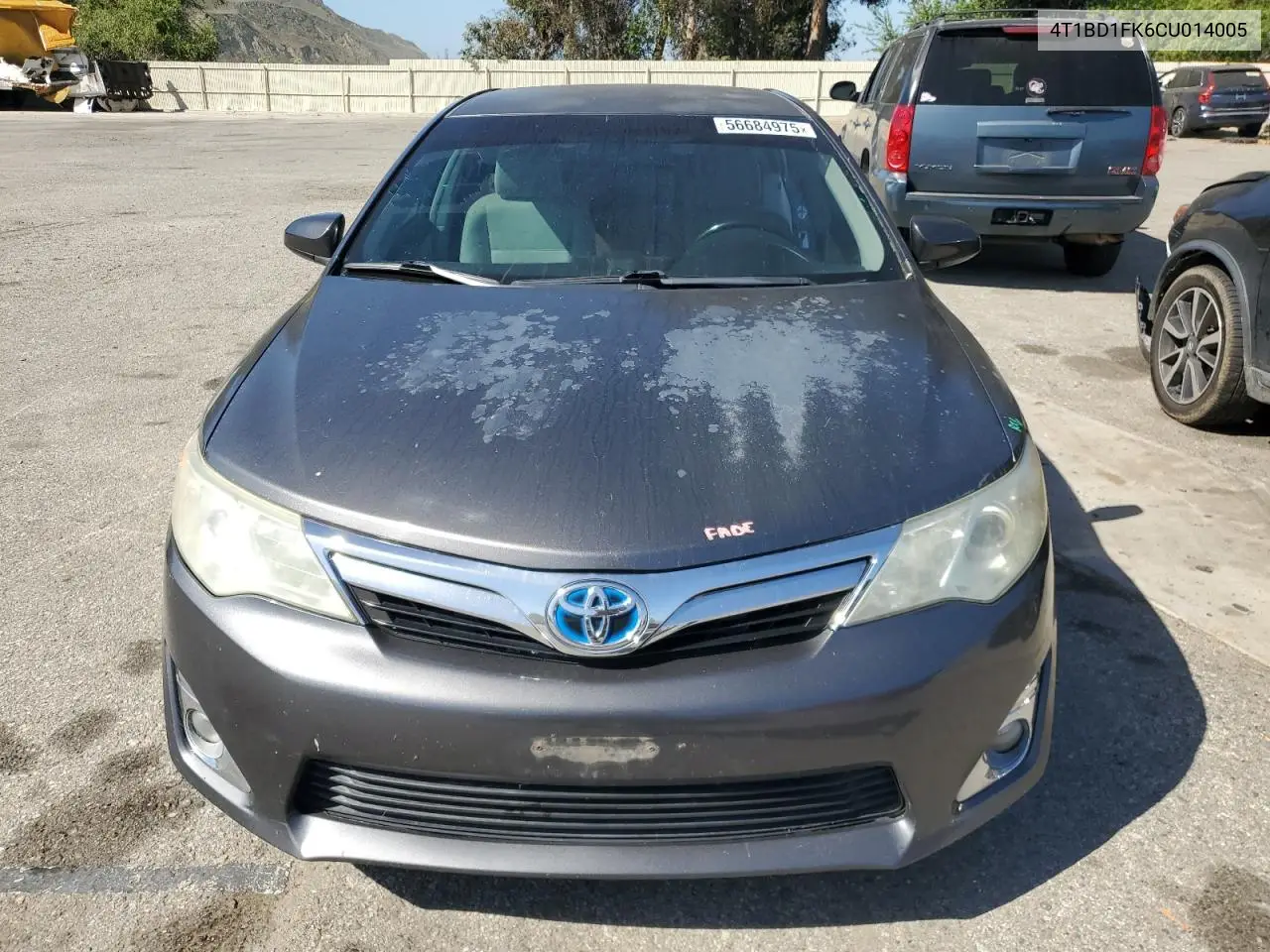 2012 Toyota Camry Hybrid VIN: 4T1BD1FK6CU014005 Lot: 56684975
