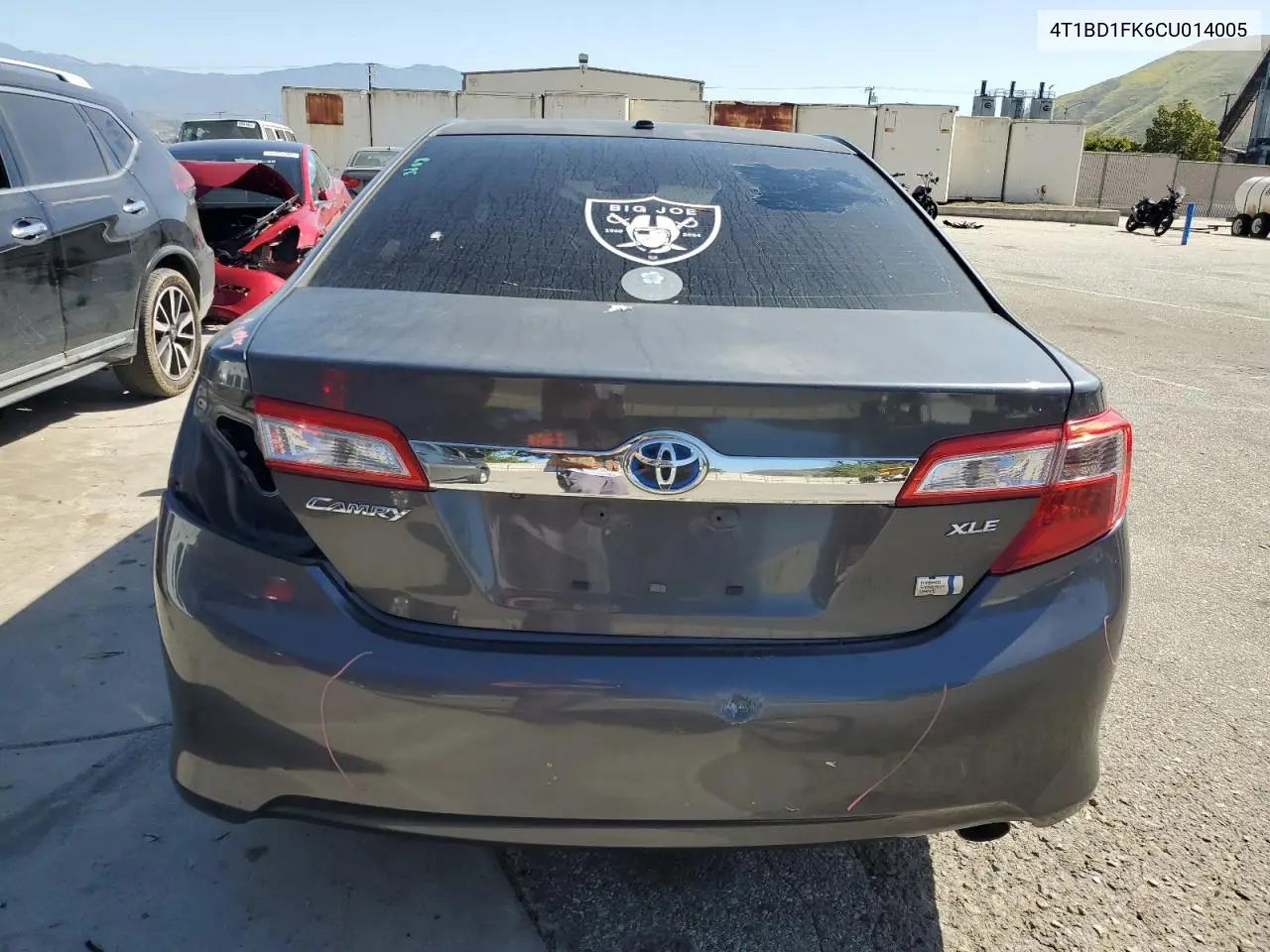2012 Toyota Camry Hybrid VIN: 4T1BD1FK6CU014005 Lot: 56684975
