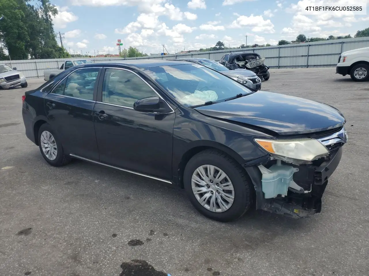 2012 Toyota Camry Base VIN: 4T1BF1FK6CU052585 Lot: 56766765