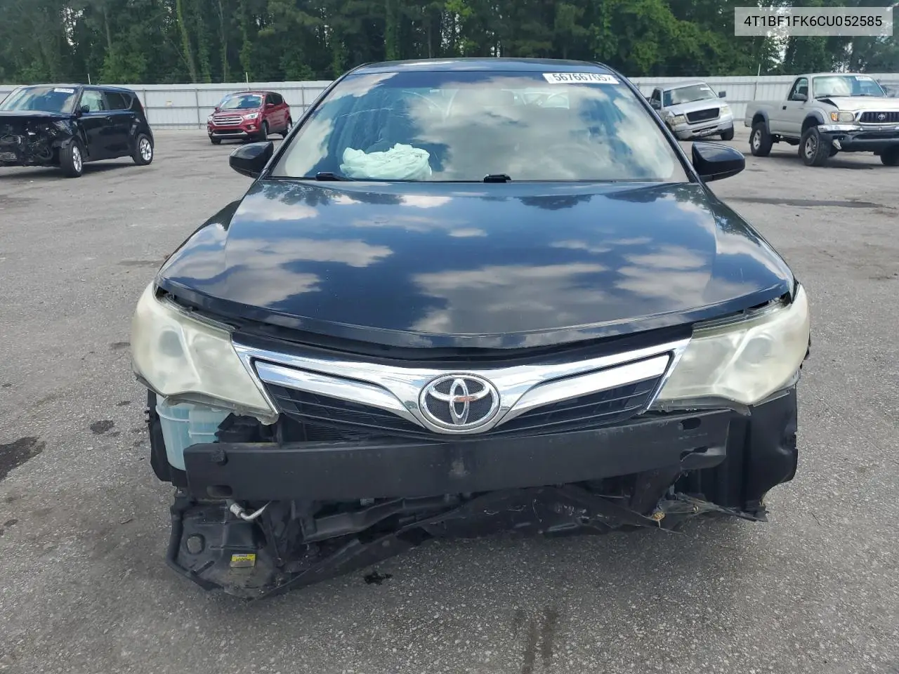 2012 Toyota Camry Base VIN: 4T1BF1FK6CU052585 Lot: 56766765