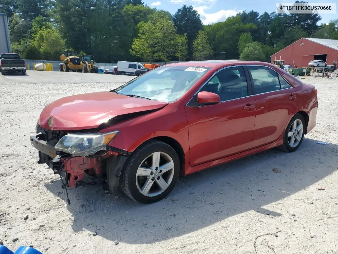4t1bf1fk3cu570668 4T1BF1FK3CU570668 2012 Toyota Camry Base