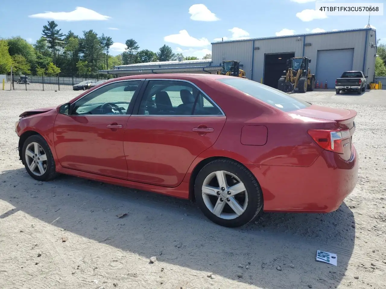 4t1bf1fk3cu570668 4T1BF1FK3CU570668 2012 Toyota Camry Base