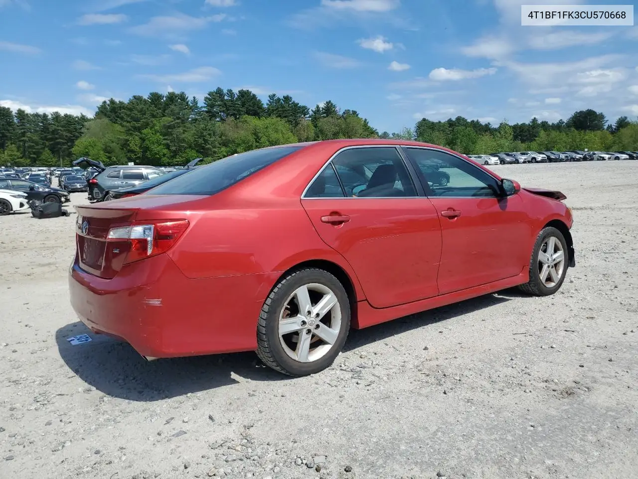 4t1bf1fk3cu570668 4T1BF1FK3CU570668 2012 Toyota Camry Base