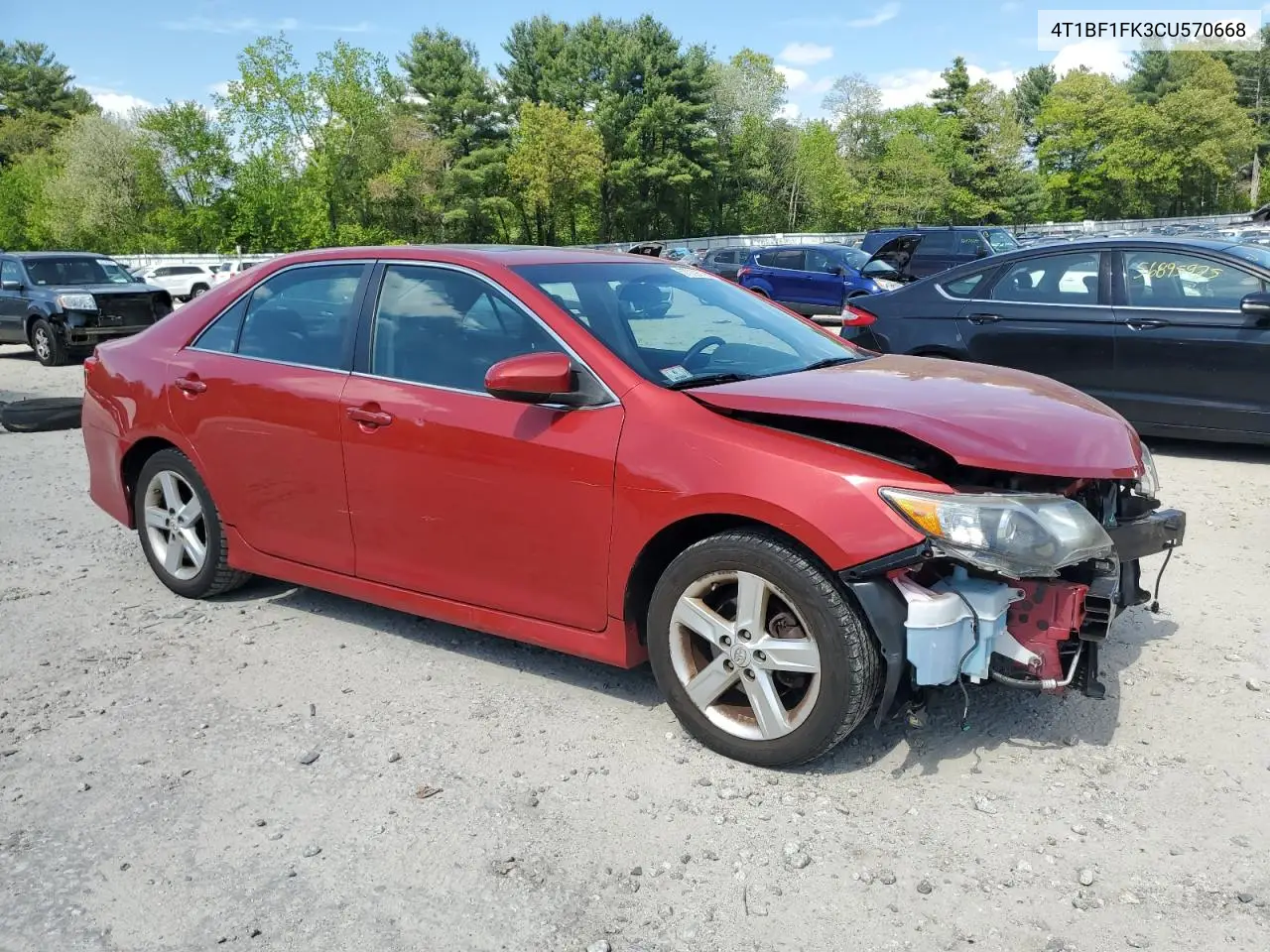 4t1bf1fk3cu570668 4T1BF1FK3CU570668 2012 Toyota Camry Base