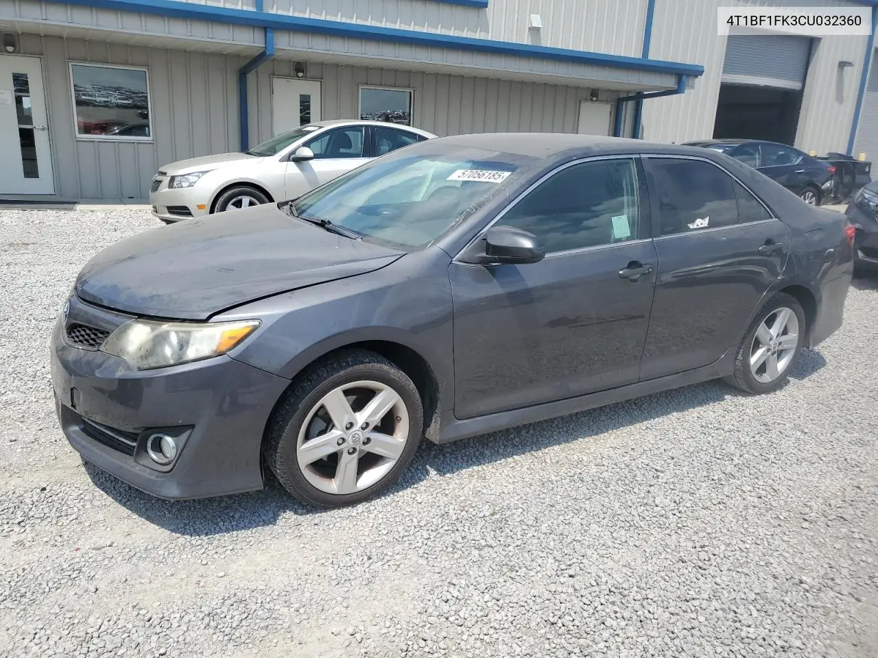 2012 Toyota Camry Base VIN: 4T1BF1FK3CU032360 Lot: 57056185
