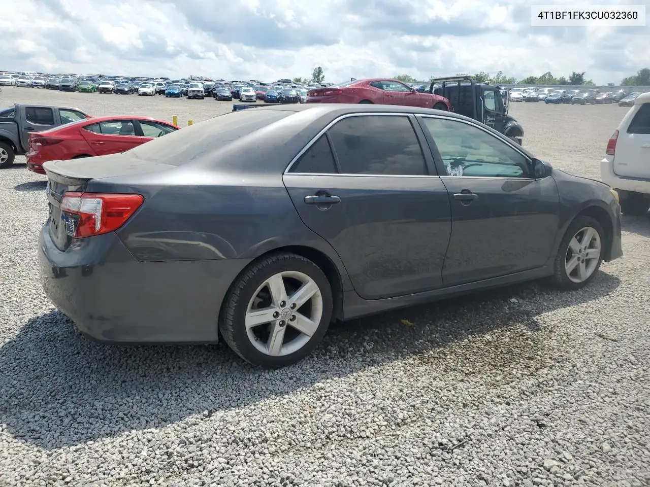 2012 Toyota Camry Base VIN: 4T1BF1FK3CU032360 Lot: 57056185