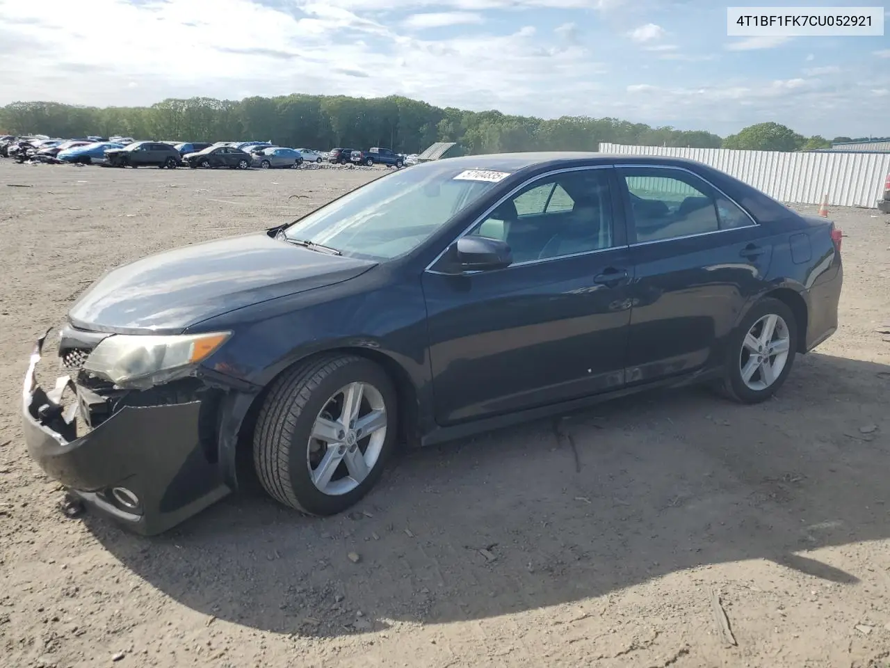 4t1bf1fk7cu052921 4T1BF1FK7CU052921 2012 Toyota Camry Base