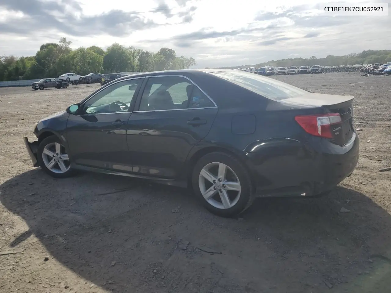 4t1bf1fk7cu052921 4T1BF1FK7CU052921 2012 Toyota Camry Base