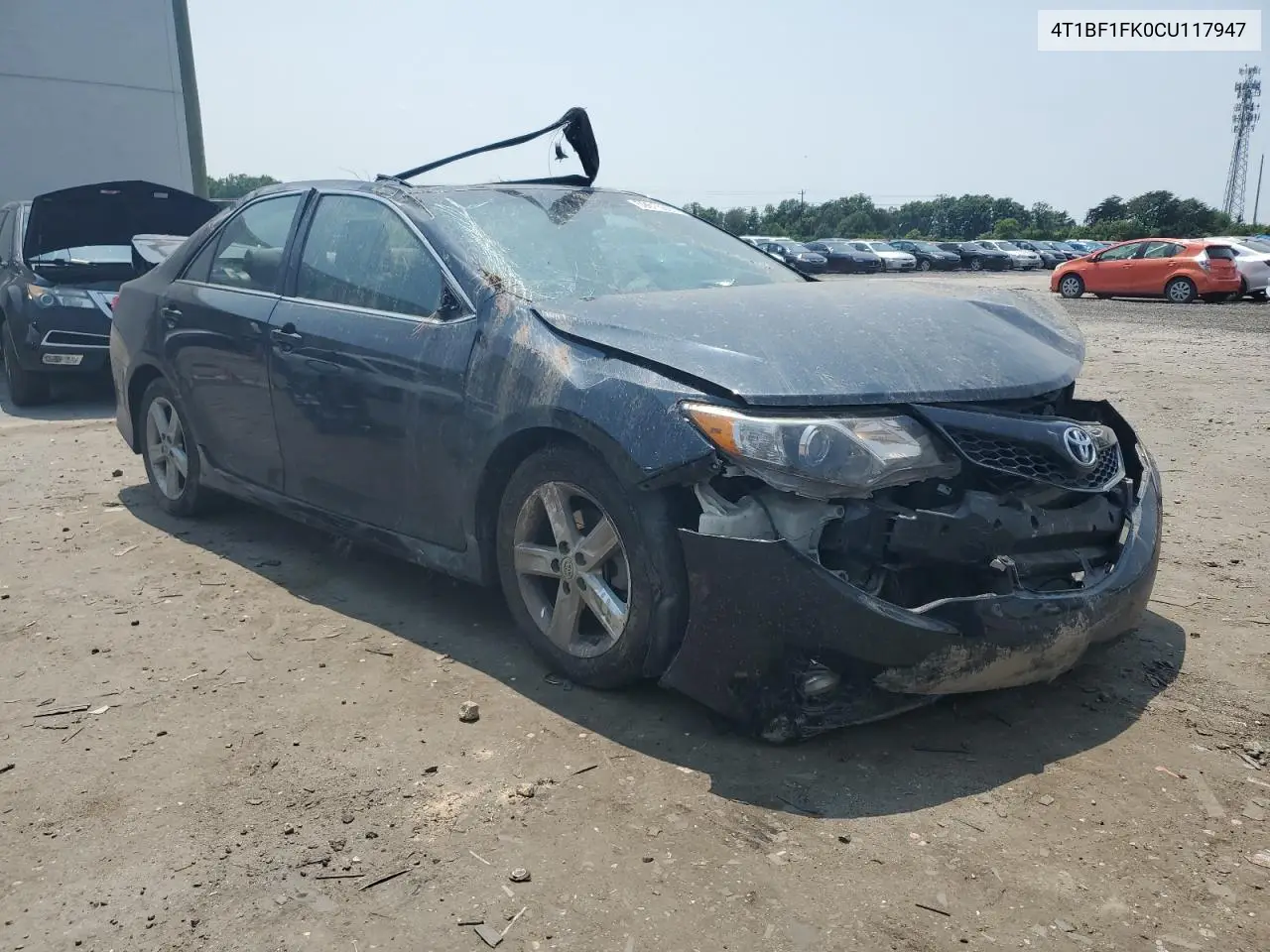2012 Toyota Camry Base VIN: 4T1BF1FK0CU117947 Lot: 59615695