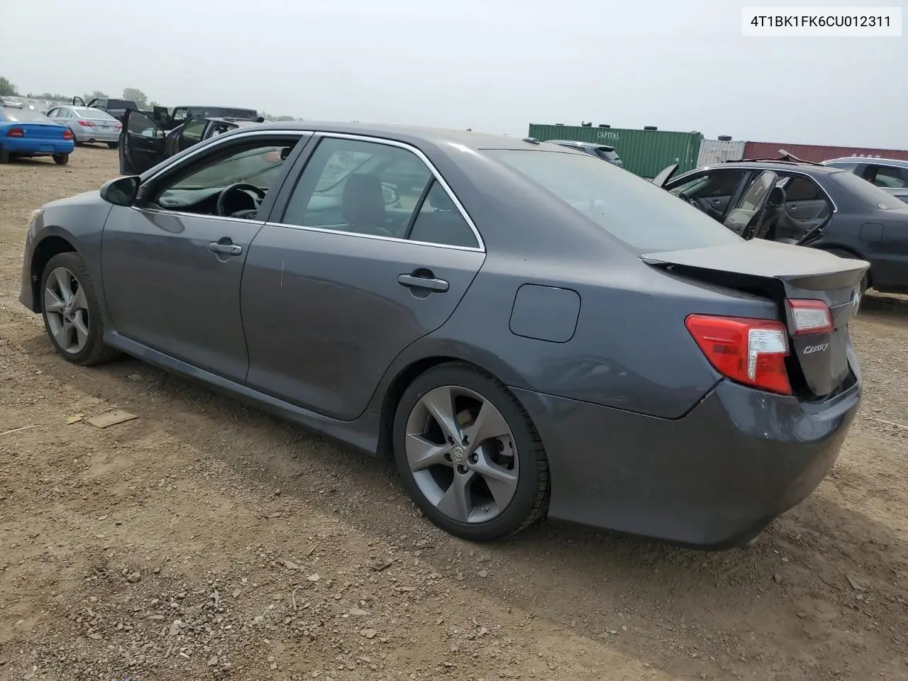 2012 Toyota Camry Se VIN: 4T1BK1FK6CU012311 Lot: 60720555