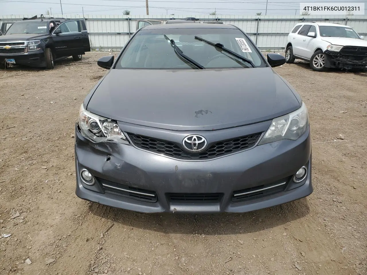 2012 Toyota Camry Se VIN: 4T1BK1FK6CU012311 Lot: 60720555