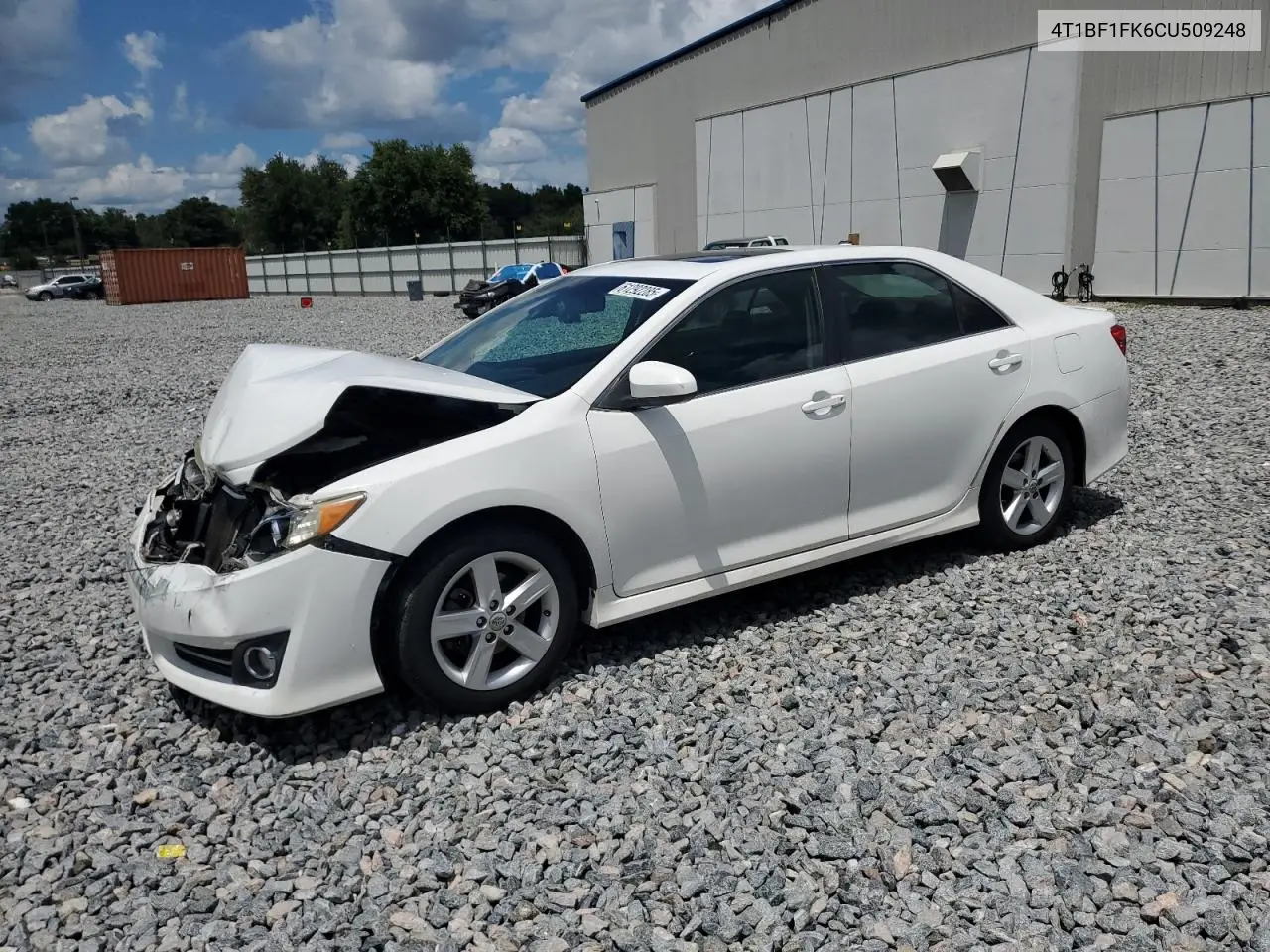 2012 Toyota Camry Base VIN: 4T1BF1FK6CU509248 Lot: 61292285