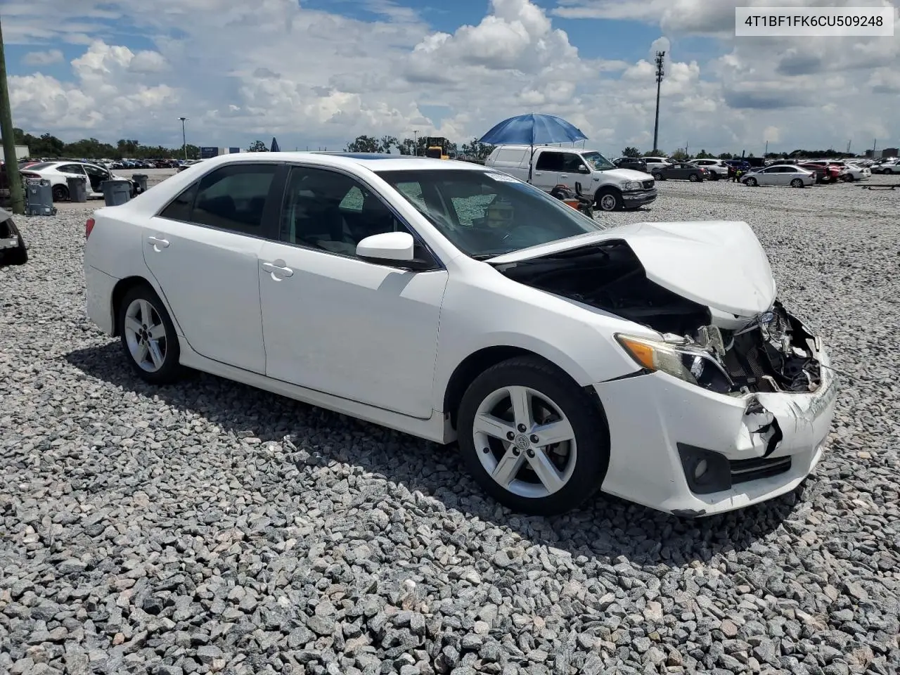 2012 Toyota Camry Base VIN: 4T1BF1FK6CU509248 Lot: 61292285