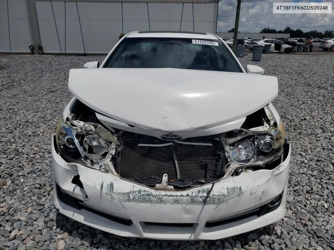 2012 Toyota Camry Base VIN: 4T1BF1FK6CU509248 Lot: 61292285