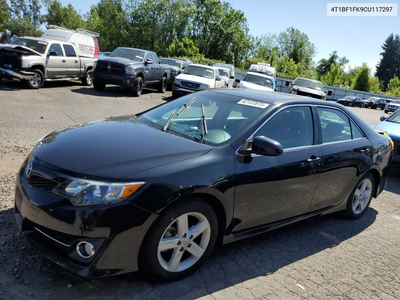 2012 Toyota Camry Base VIN: 4T1BF1FK9CU117297 Lot: 62122875