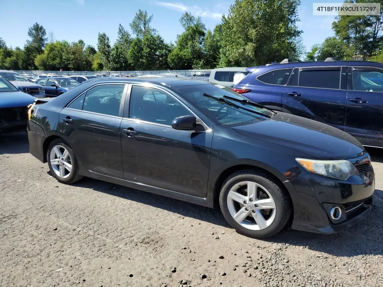 2012 Toyota Camry Base VIN: 4T1BF1FK9CU117297 Lot: 62122875