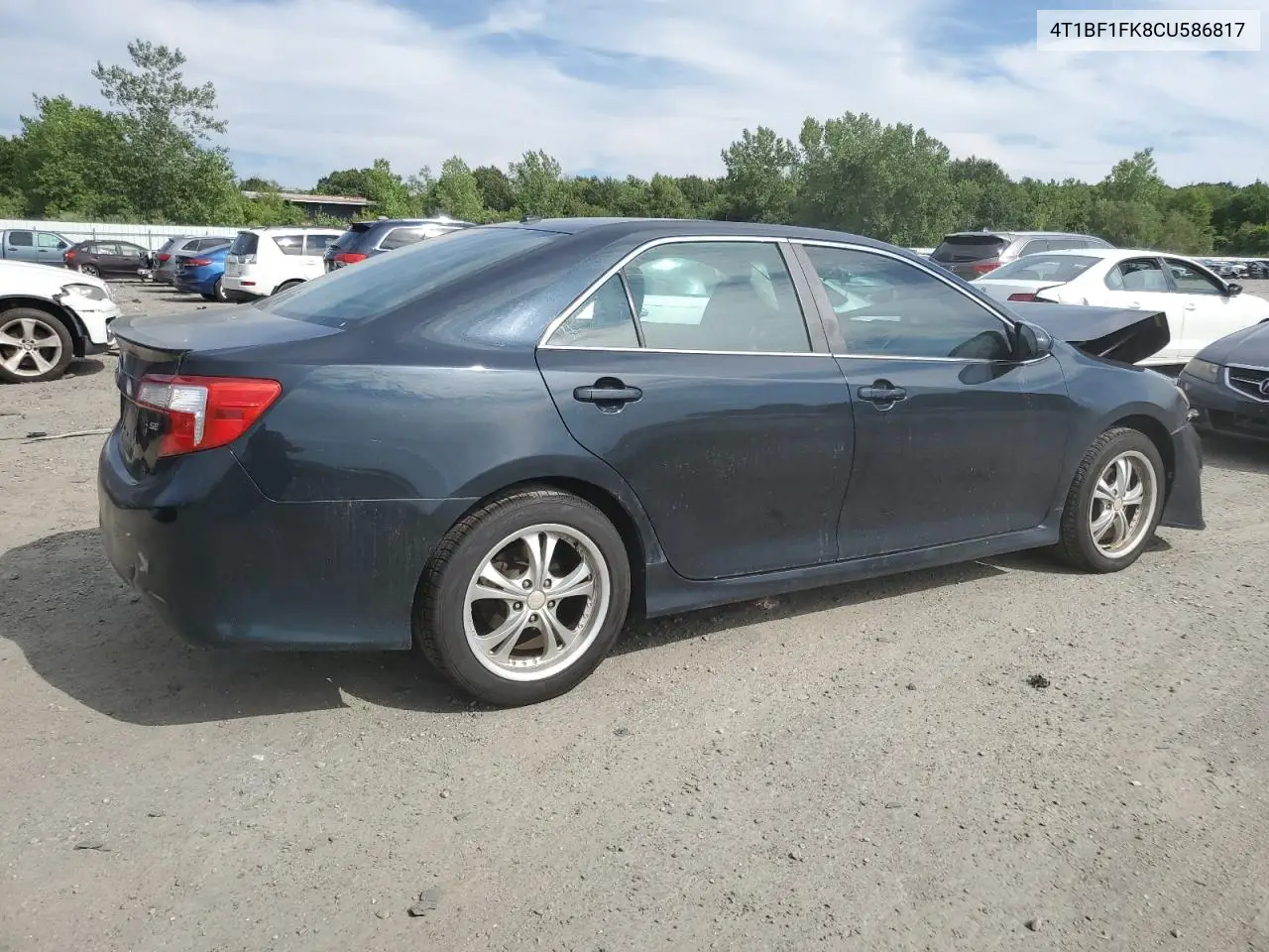 2012 Toyota Camry Base VIN: 4T1BF1FK8CU586817 Lot: 62134985