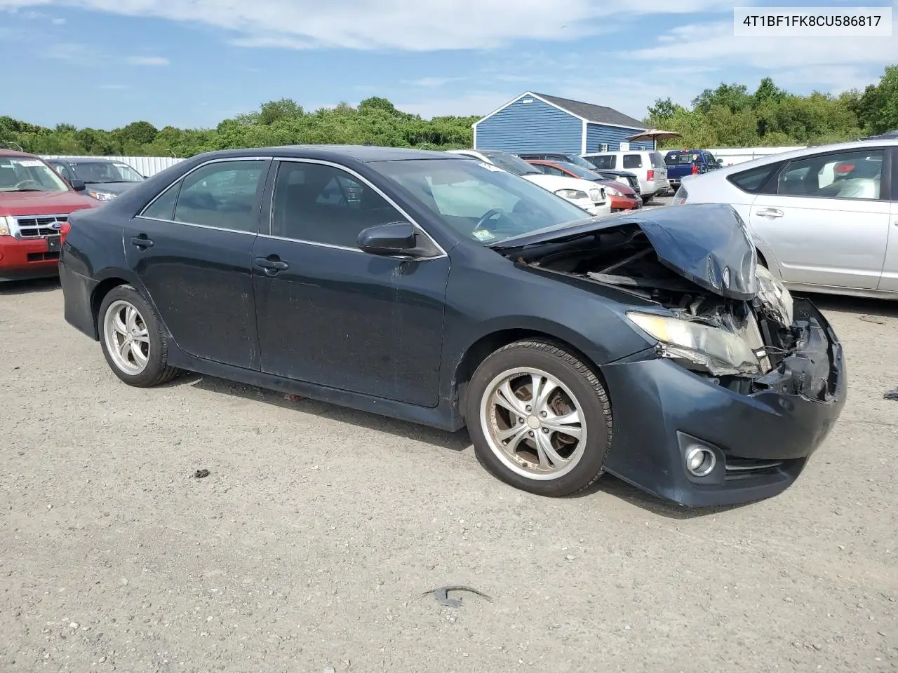 2012 Toyota Camry Base VIN: 4T1BF1FK8CU586817 Lot: 62134985