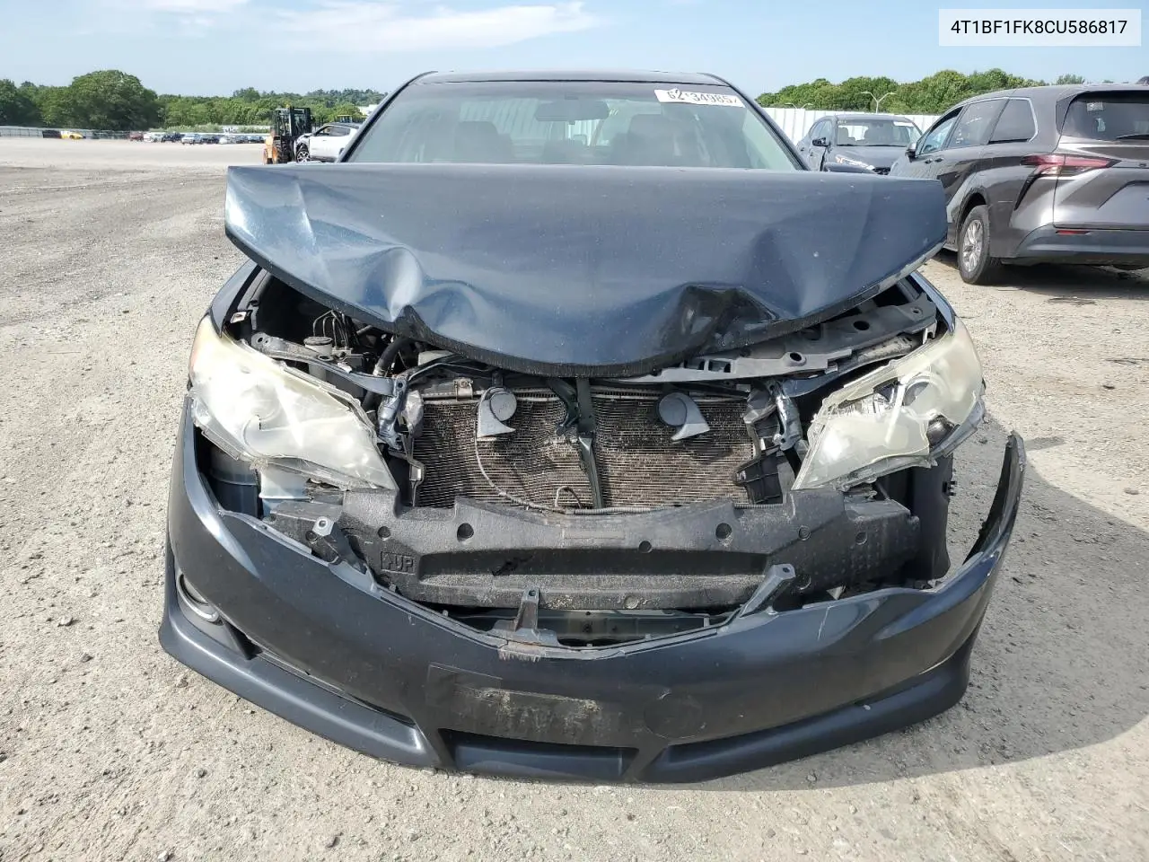 2012 Toyota Camry Base VIN: 4T1BF1FK8CU586817 Lot: 62134985