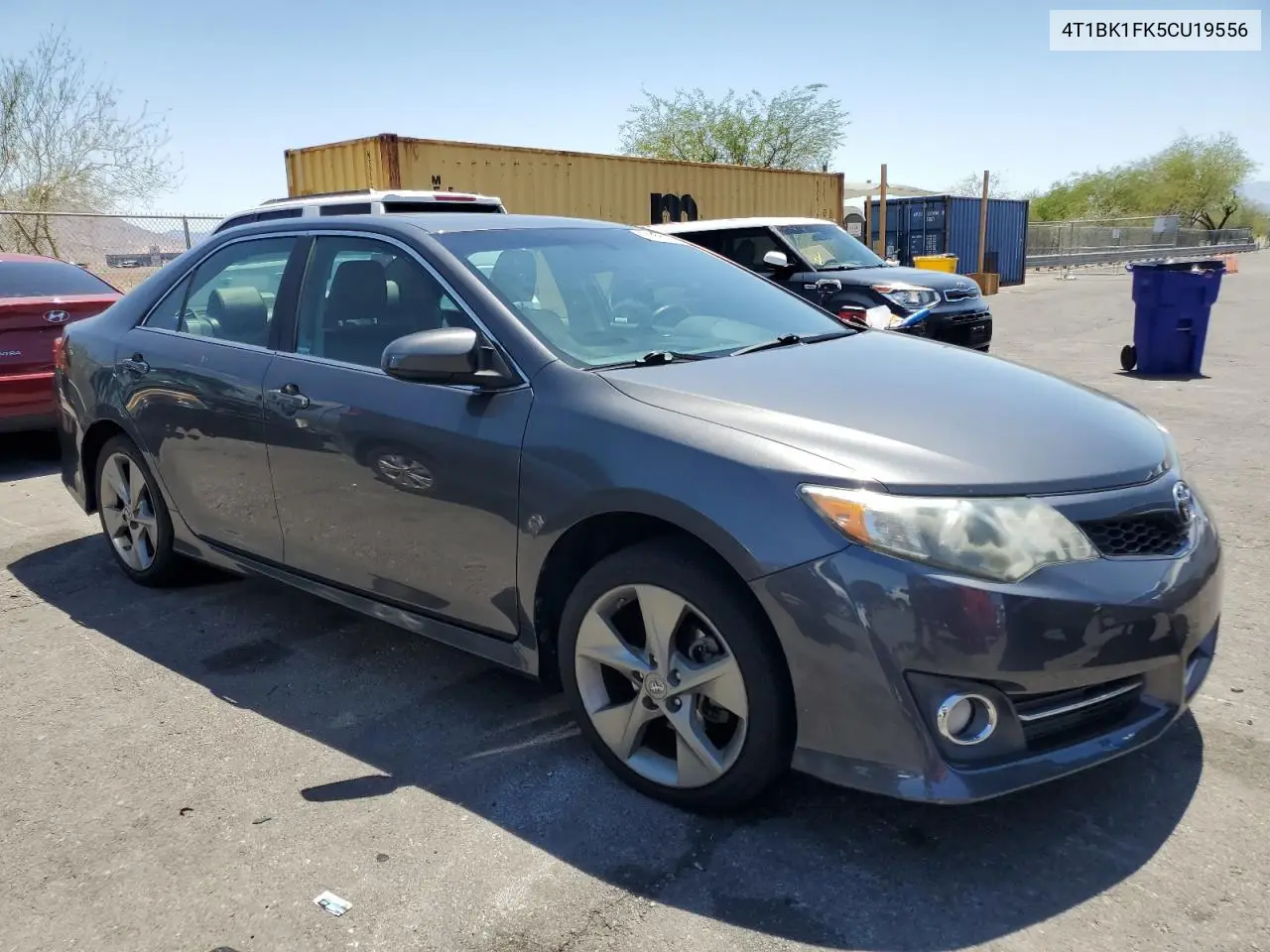2012 Toyota Camry Se VIN: 4T1BK1FK5CU19556 Lot: 62182375