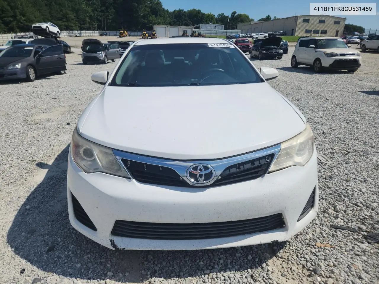 2012 Toyota Camry Base VIN: 4T1BF1FK8CU531459 Lot: 62390425