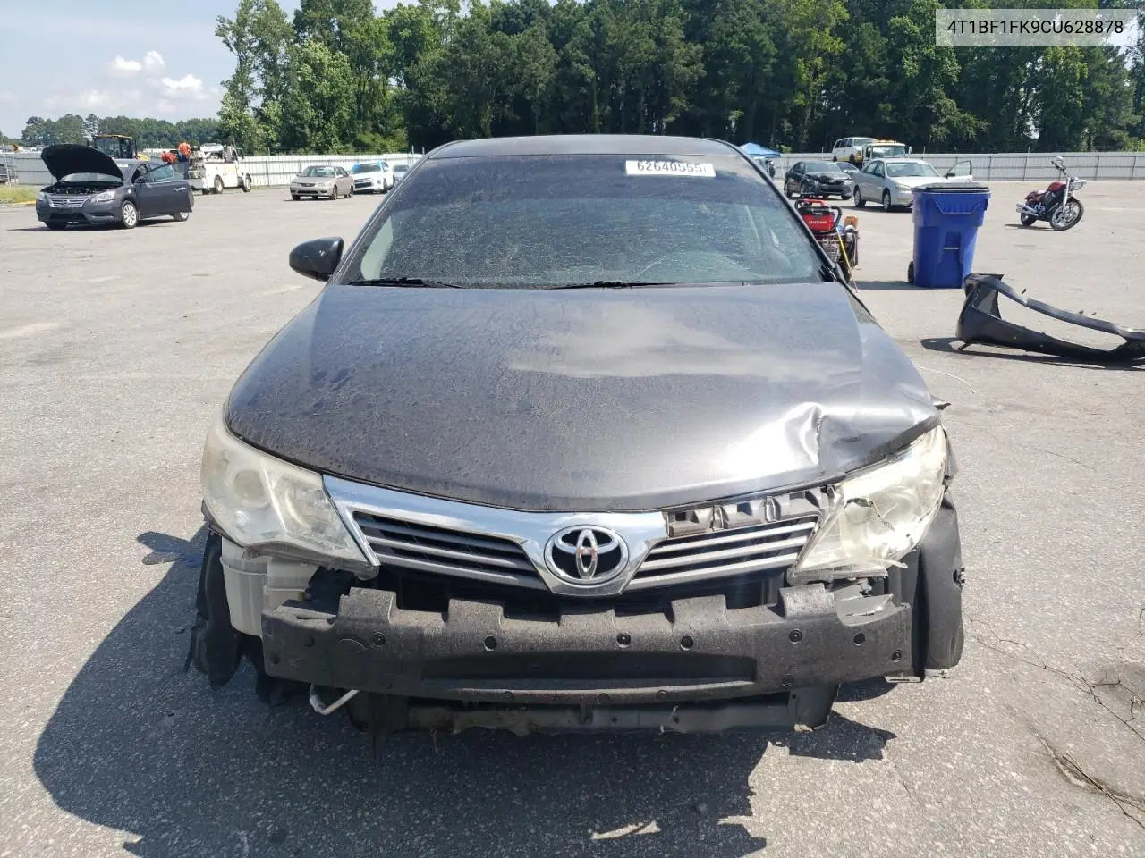 2012 Toyota Camry Base VIN: 4T1BF1FK9CU628878 Lot: 62640555