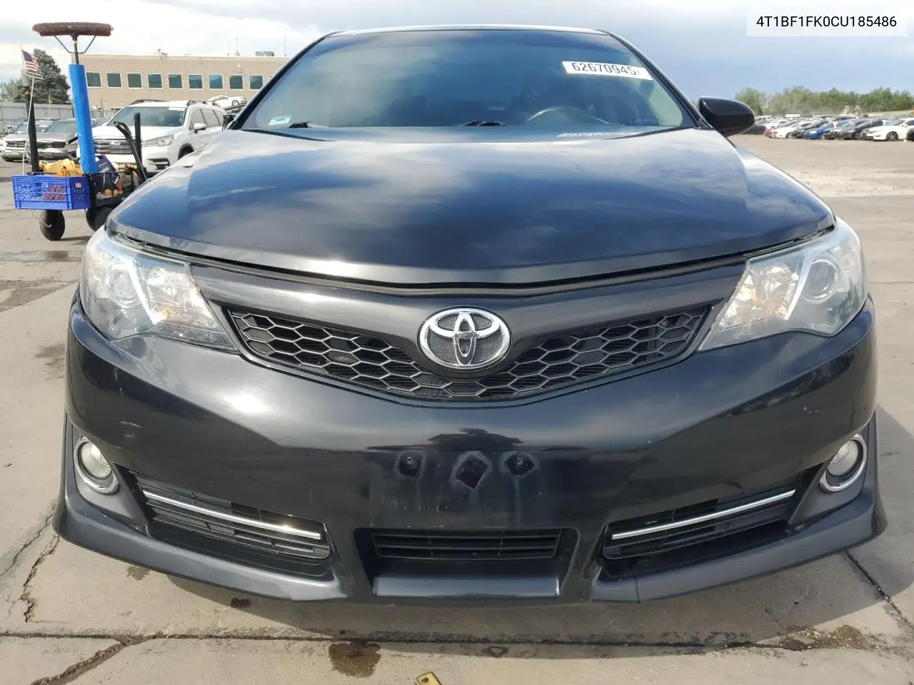 2012 Toyota Camry Base VIN: 4T1BF1FK0CU185486 Lot: 62670945