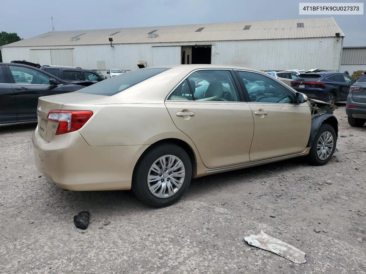 2012 Toyota Camry Base VIN: 4T1BF1FK9CU027373 Lot: 62672155