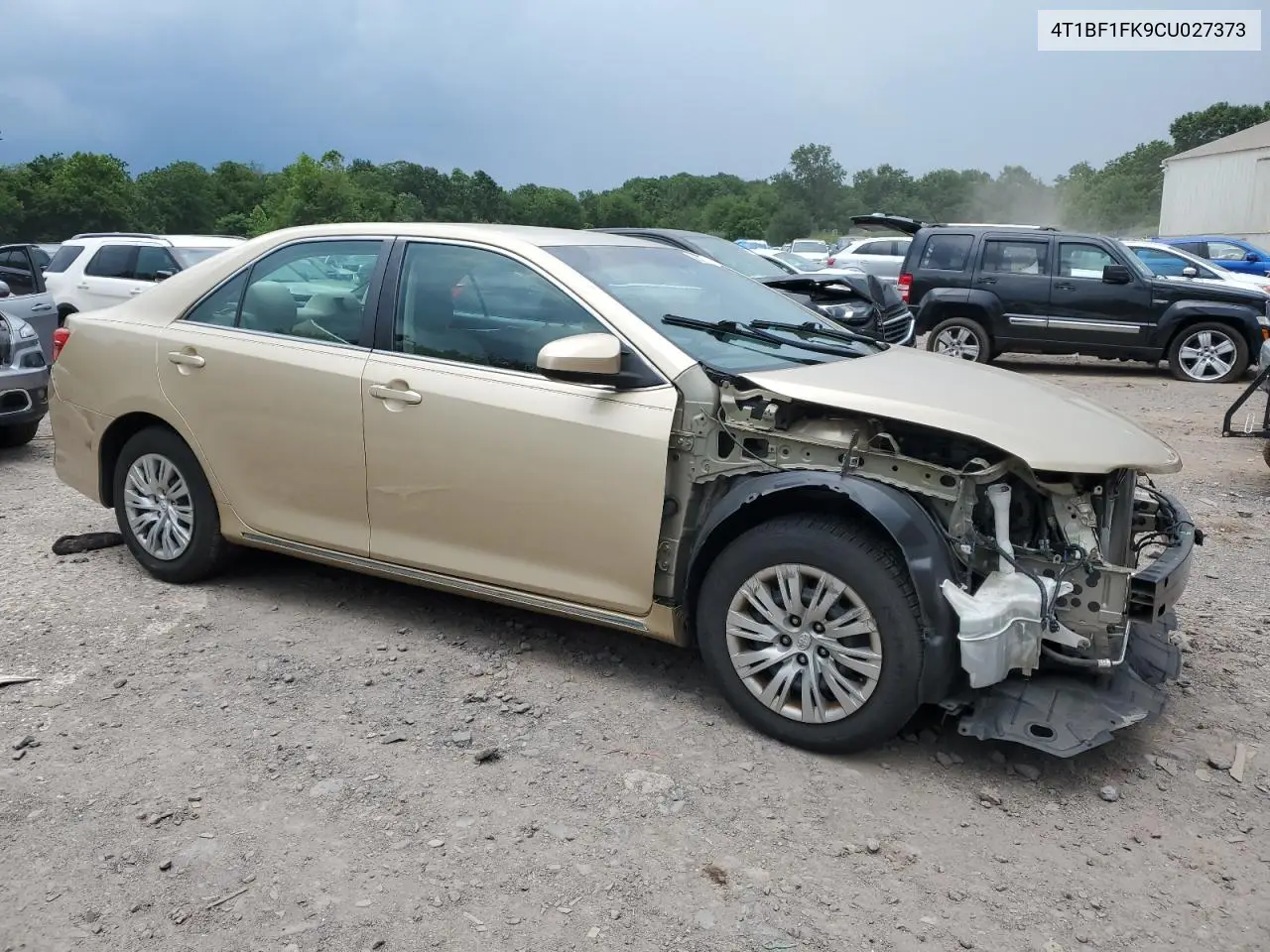 2012 Toyota Camry Base VIN: 4T1BF1FK9CU027373 Lot: 62672155