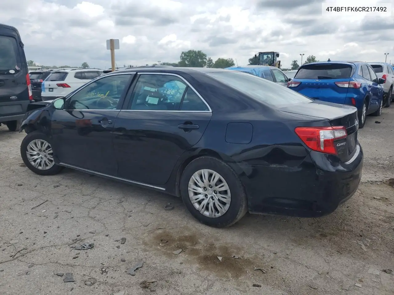 2012 Toyota Camry Base VIN: 4T4BF1FK6CR217492 Lot: 62759065