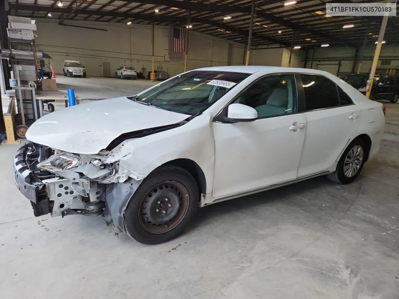 2012 Toyota Camry Base VIN: 4T1BF1FK1CU570183 Lot: 62838955