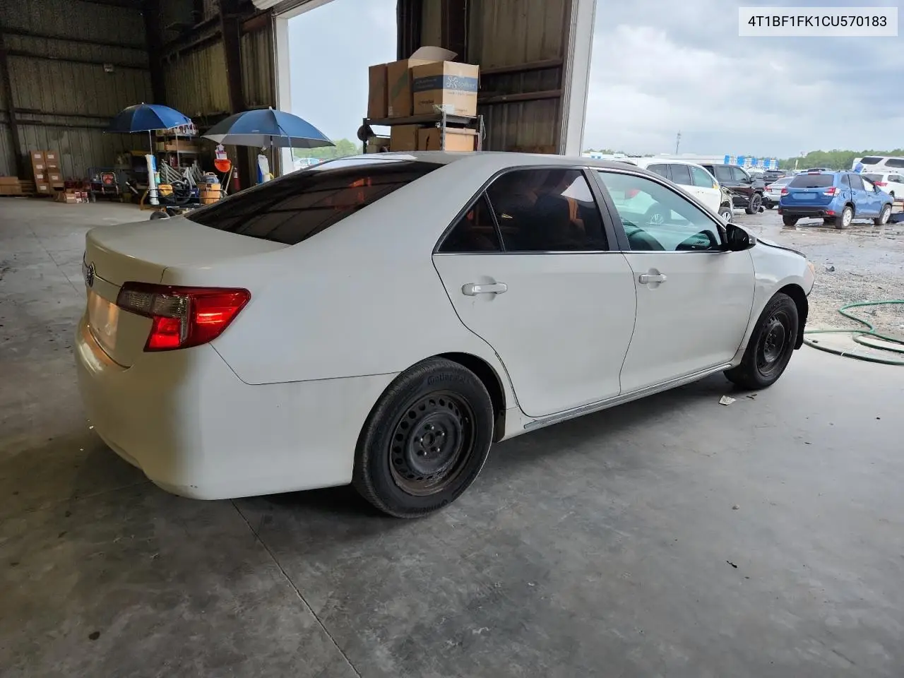 2012 Toyota Camry Base VIN: 4T1BF1FK1CU570183 Lot: 62838955