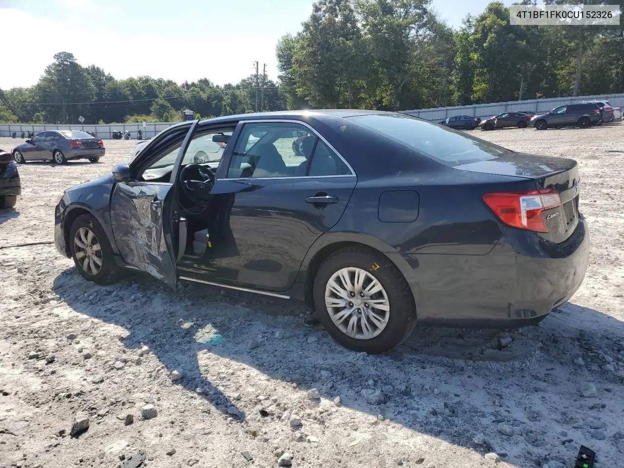 2012 Toyota Camry Base VIN: 4T1BF1FK0CU152326 Lot: 63010865