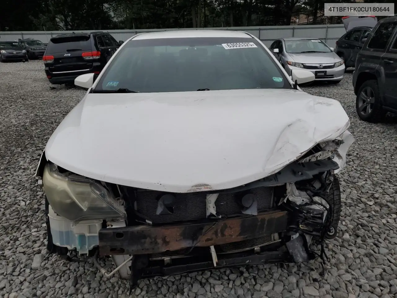 2012 Toyota Camry Base VIN: 4T1BF1FK0CU180644 Lot: 63055325