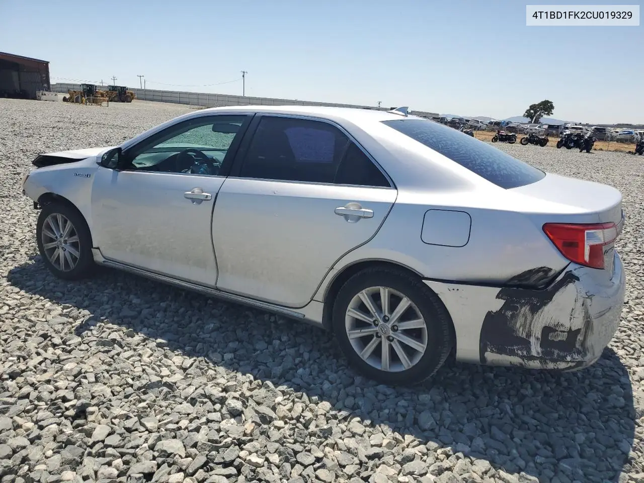 2012 Toyota Camry Hybrid VIN: 4T1BD1FK2CU019329 Lot: 63070935