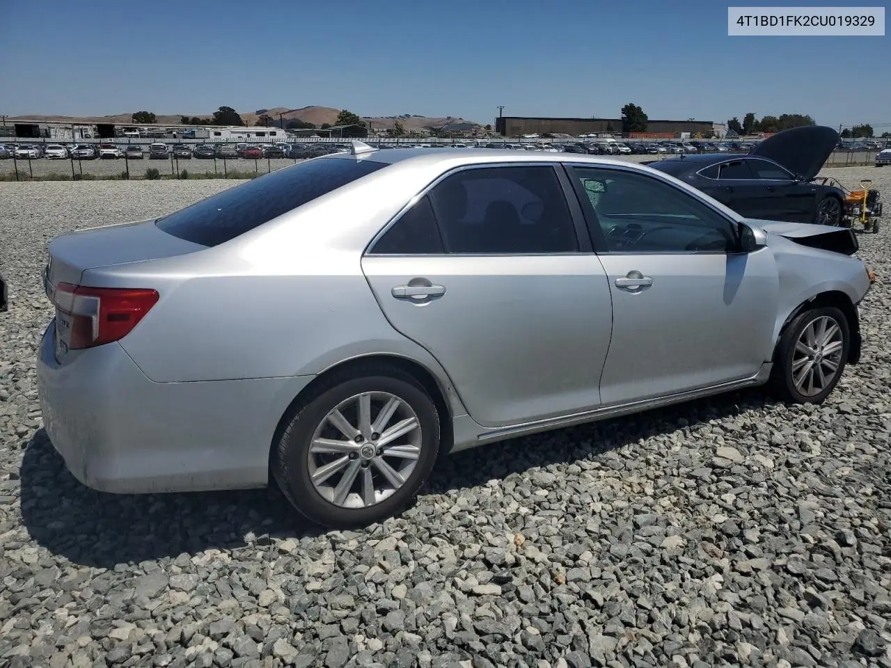 2012 Toyota Camry Hybrid VIN: 4T1BD1FK2CU019329 Lot: 63070935