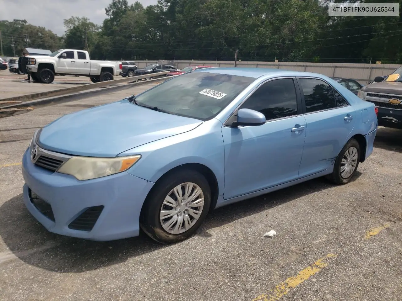 2012 Toyota Camry Base VIN: 4T1BF1FK9CU625544 Lot: 63279825