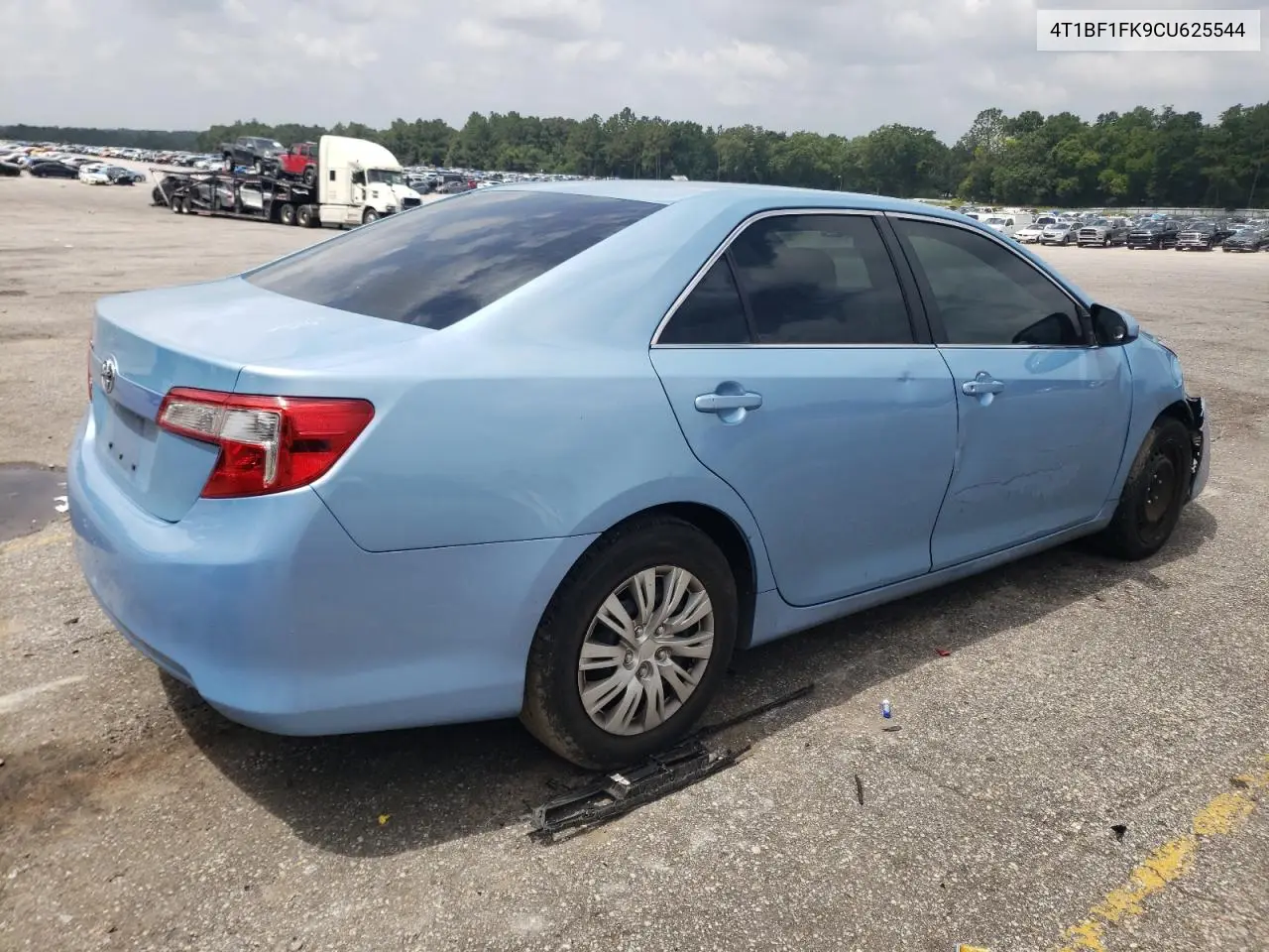 2012 Toyota Camry Base VIN: 4T1BF1FK9CU625544 Lot: 63279825