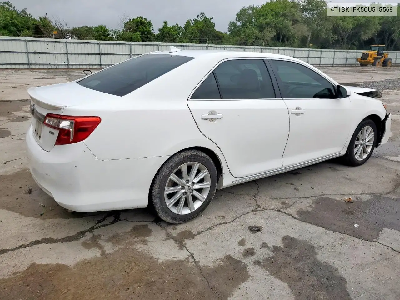 2012 Toyota Camry Se VIN: 4T1BK1FK5CU515568 Lot: 63315845