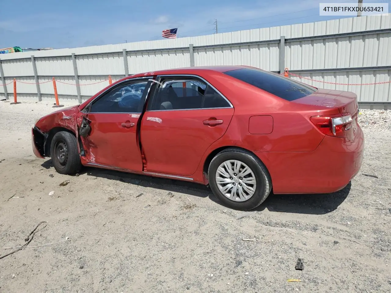 4t1bf1fkxdu653421 4T1BF1FKXDU653421 2013 Toyota Camry L