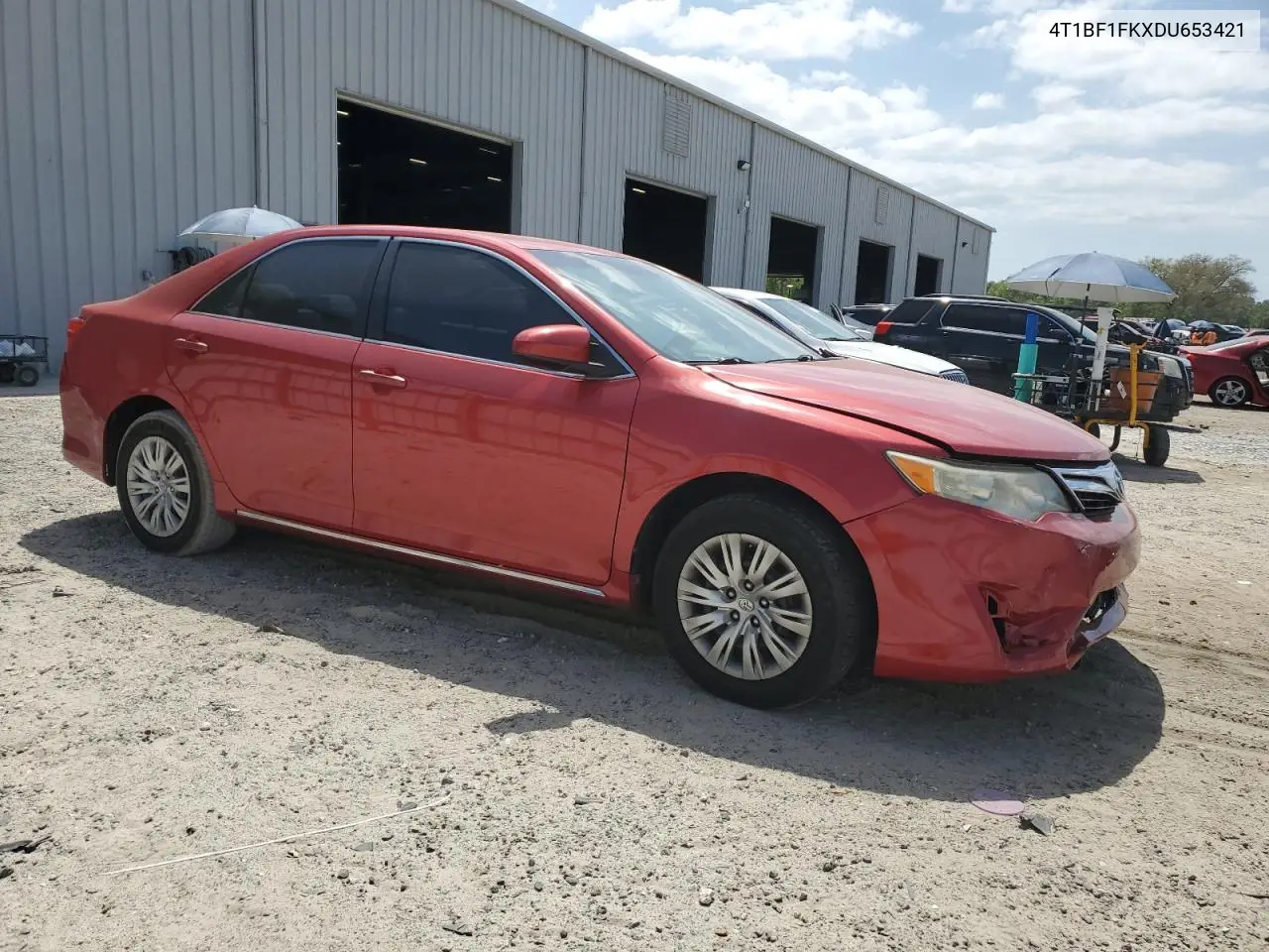 4t1bf1fkxdu653421 4T1BF1FKXDU653421 2013 Toyota Camry L