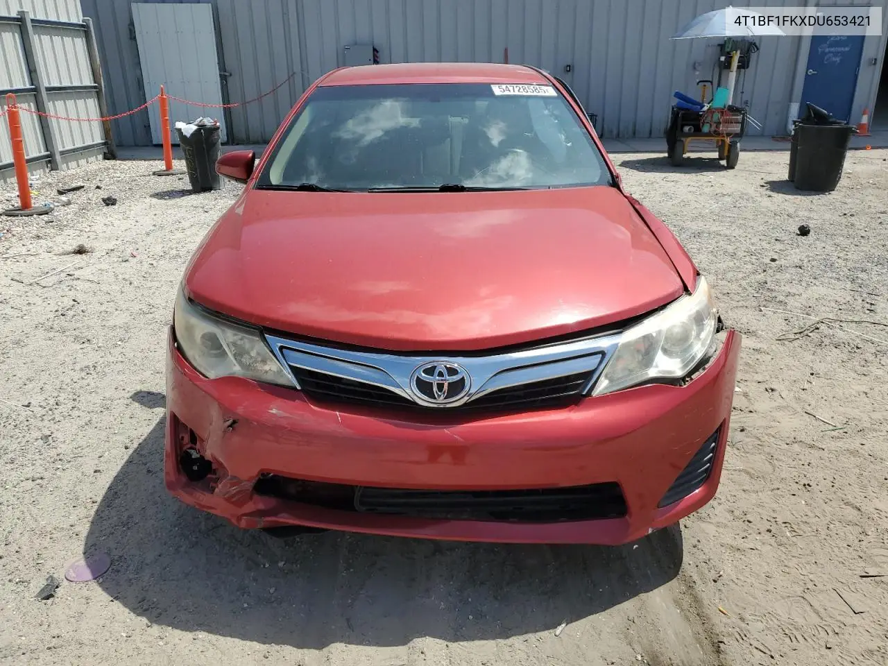 4t1bf1fkxdu653421 4T1BF1FKXDU653421 2013 Toyota Camry L