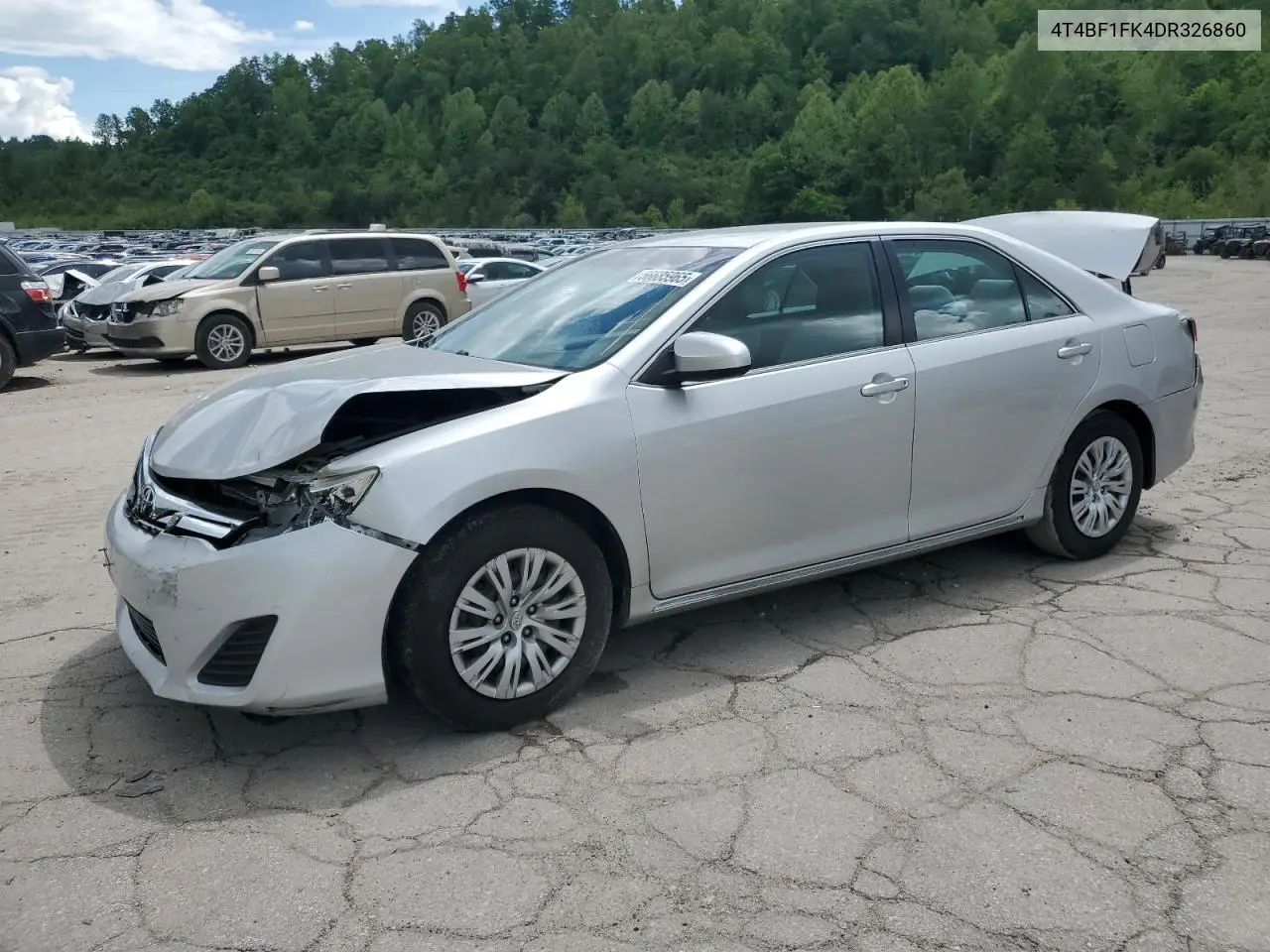 2013 Toyota Camry L VIN: 4T4BF1FK4DR326860 Lot: 56685965