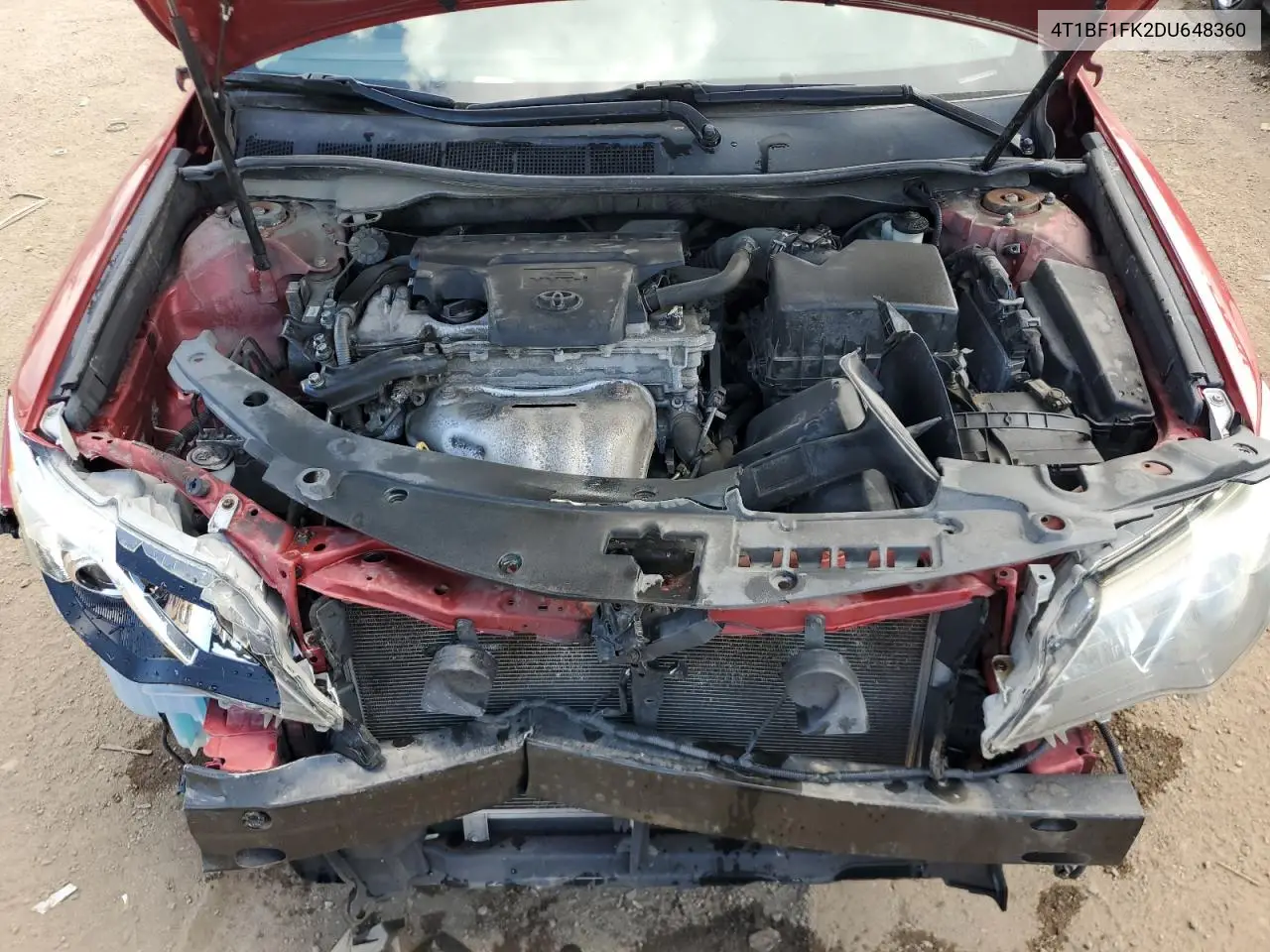 2013 Toyota Camry L VIN: 4T1BF1FK2DU648360 Lot: 56796015